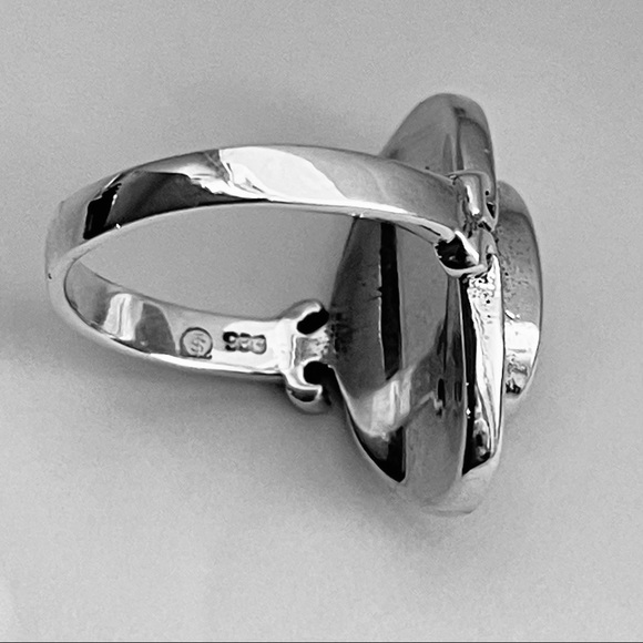 Sterling Silver Bali Style Genuine Turquoise Ring, Boho Ring, Silver Rings - Picture 9 of 12